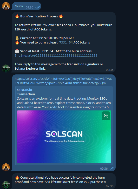 Payment details